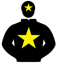 BLACK, yellow star, black cap, yellow star                                                                                                            