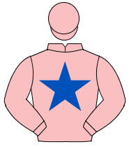 PINK, royal blue star, pink cap                                                                                                                       