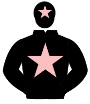 BLACK, pink star, pink star on cap                                                                                                                    