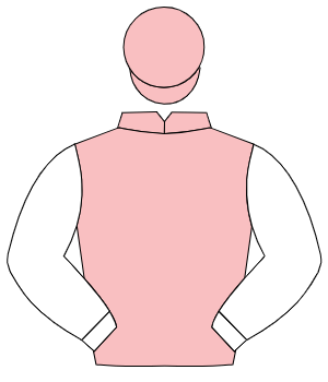 PINK, white sleeves, pink cap