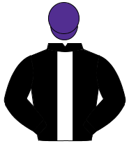 BLACK, white panel, purple cap                                                                                                                        