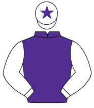PURPLE, white sleeves, white cap, purple star                                                                                                         