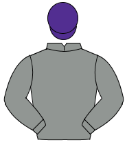 GREY, purple cap                                                                                                                                      