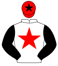 WHITE, red star, black sleeves, red cap, black star                                                                                                   