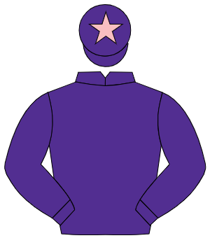 PURPLE, purple cap, pink star