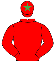 RED, red cap, emerald green star                                                                                                                      