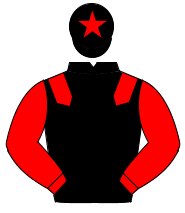 BLACK, red epaulettes & sleeves, red star on cap                                                                                                      