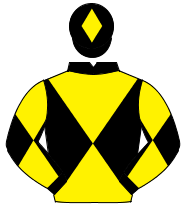 BLACK & YELLOW DIABOLO, yellow diamond on cap                                                                                                         