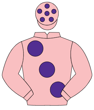PINK, large purple spots, purple spots on cap