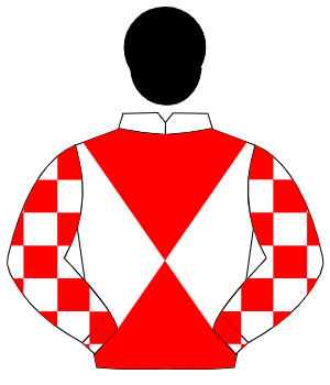 WHITE & RED DIABOLO, check sleeves, black cap