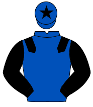 ROYAL BLUE, black epaulettes & sleeves, royal blue cap, black star                                                                                    