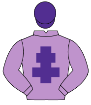 MAUVE, purple cross of lorraine, purple cap                                                                                                           