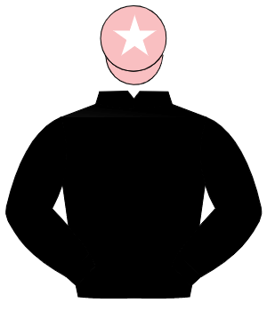 BLACK, pink cap, white star                                                                                                                           