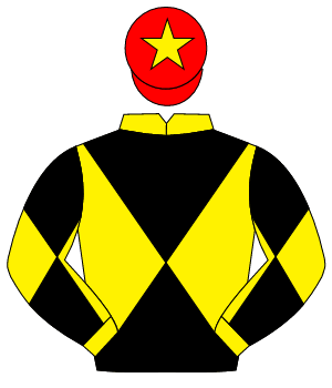 YELLOW & BLACK DIABOLO, red cap, yellow star                                                                                                          
