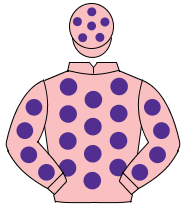 PINK, purple spots