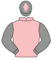 PINK, grey sleeves, grey cap, pink diamond                                                                                                            