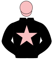 BLACK, pink star & cap                                                                                                                                