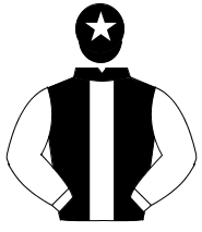 BLACK, white panel & sleeves, black cap, white star                                                                                                   