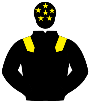 BLACK, yellow epaulettes, yellow stars on cap                                                                                                         