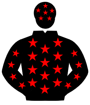 BLACK, red stars