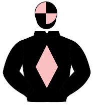 BLACK, pink diamond, quartered cap                                                                                                                    
