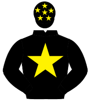 BLACK, yellow star, yellow stars on cap                                                                                                               