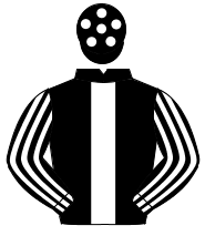 BLACK, white panel, striped sleeves, black cap, white spots                                                                                           