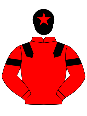 RED, black epaulets and armlets, black cap, red star