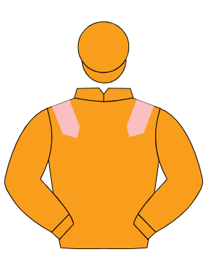 ORANGE, pink epaulettes, orange cap