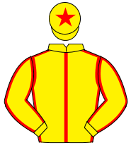 YELLOW, red seams, yellow cap, red star                                                                                                               
