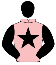 PINK, black star & sleeves, black cap                                                                                                                 