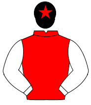 RED, white sleeves, black cap, red star                                                                                                               