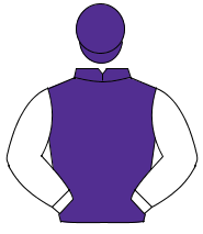PURPLE, white sleeves, purple cap                                                                                                                     