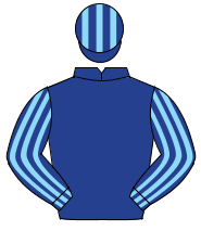 DARK BLUE, dark blue & light blue striped sleeves, striped cap                                                                                        