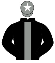 BLACK, grey panel, grey cap, white star                                                                                                               