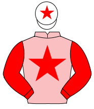PINK, red star & sleeves, white cap, red star                                                                                                         