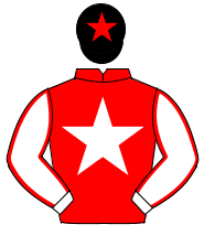 RED, white star, white sleeves, red seams, black cap, red star                                                                                        