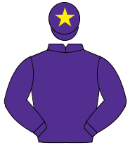 PURPLE, purple cap, yellow star                                                                                                                       