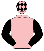 PINK, black sleeves, pink cap, black diamonds                                                                                                         