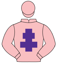 PINK, purple cross of lorraine, pink cap                                                                                                              