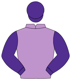LILAC, purple sleeves & cap